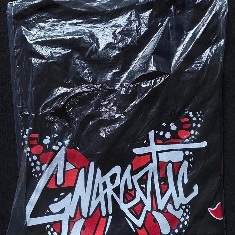 LIL GNAR GNARCOTIC ITACHI BUTTERFLY T-SHIRT